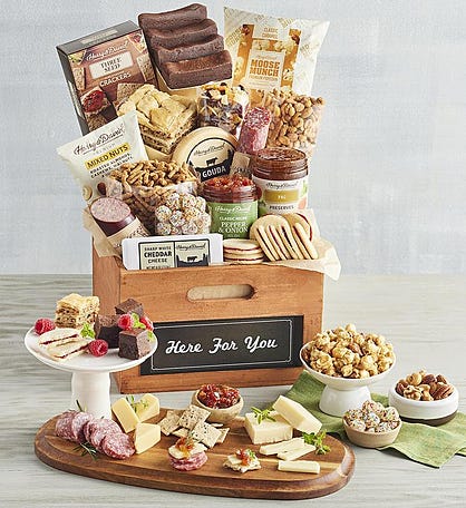 Grand "Here for You" Gift Basket 